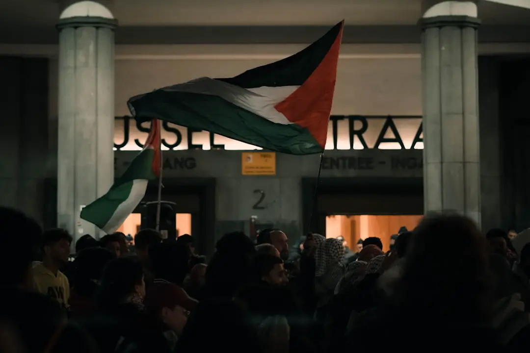 Il corteo per Gaza durante la Mostra del cinema di Venezia: «Siamo in diecimila». In marcia anche la madrina Fanelli, Ottavia Piccolo e Zerocalcare